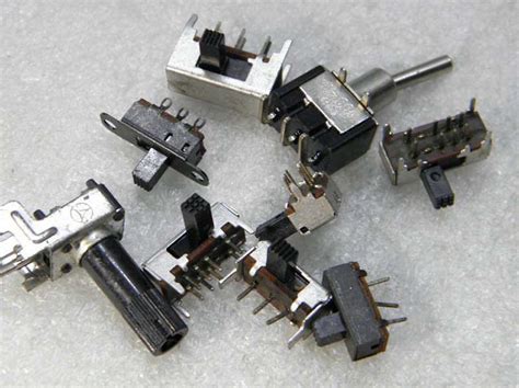 스위치 슬라이드스위치 9개 모음 (여러종류 스위치모음) 판매합니다.