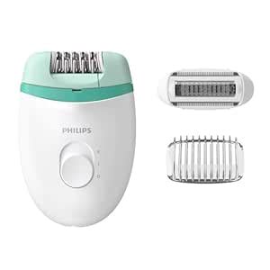 Philips BRE245/00 Corded Compact Epilator (2 in 1 - shaver and epilator ...