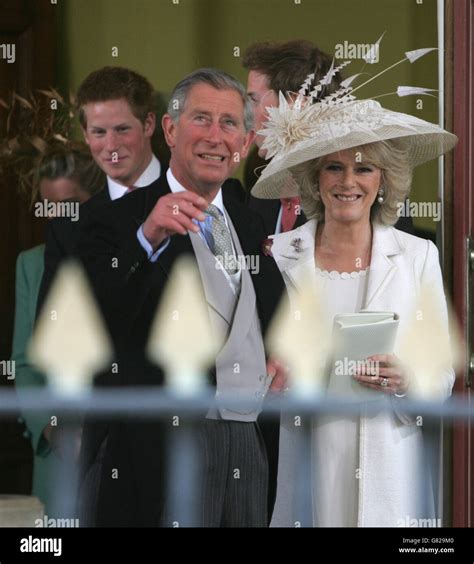 Prince Charles Camilla Parker Bowles Leave Banque De Photographies Et D