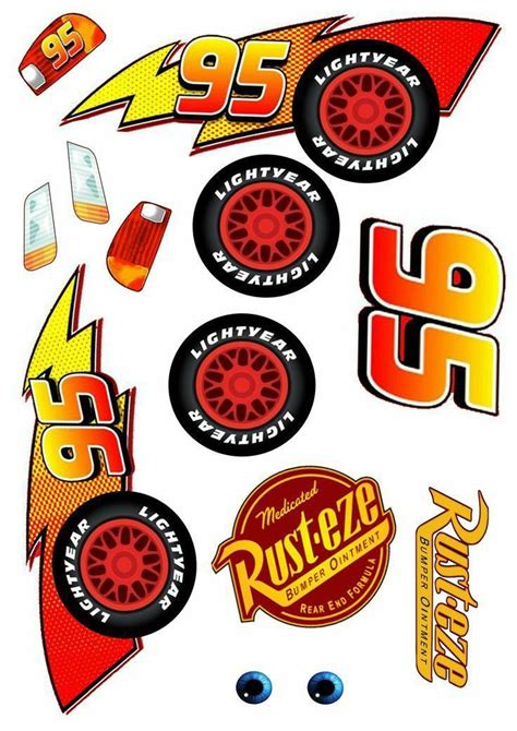 Stickers Cars Disney Birthday Parties Cars Theme Birthday Party
