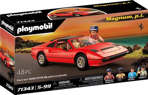 Amazon Playmobil Magnum P I Ferrari Gt Toys Games