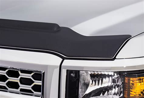 436196 Avs Matte Black Aeroskin Ii Bug Deflector Fits 2021 2023 Ford F150