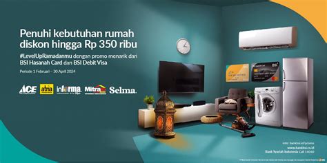PROMO HOME APPLIANCES RAMADHAN HASANAH CARD - Promo|Bank Syariah Indonesia