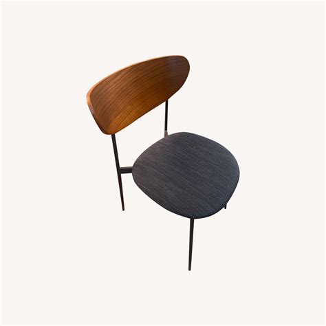 West Elm Mid Century Modern Petal Dining Chair Aptdeco