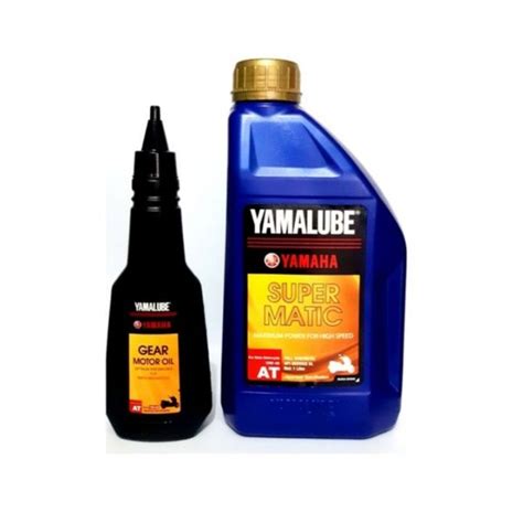 PAKET HEMAT OLI YAMALUBE SUPER MATIC 10W 40 1LITER OLI GEAR YAMALUBE