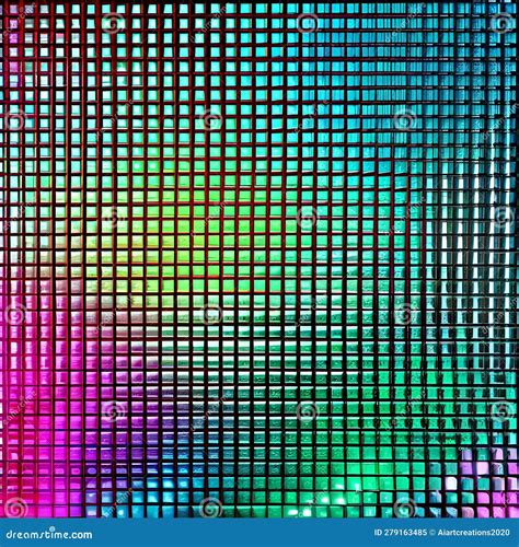 919 Futuristic Holographic Grid A Futuristic And Sci Fi Inspired