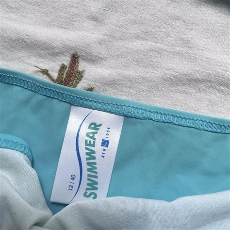 Vintage Floral Bikini Set Stunning Turquoise Blue Depop