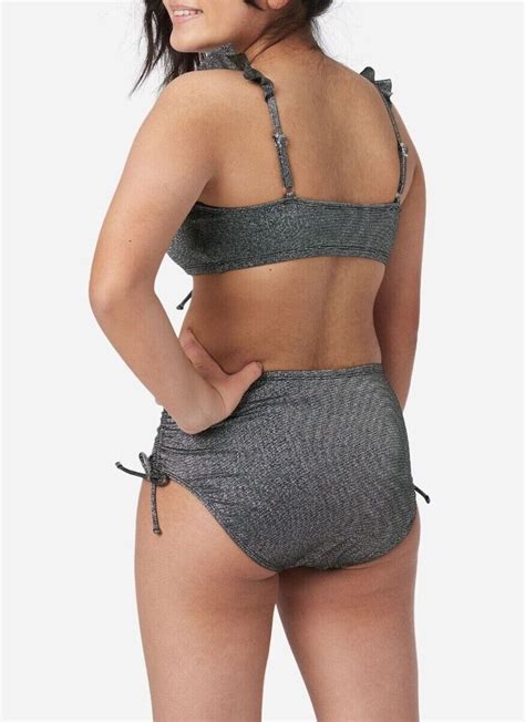 JUSTICE Girls Swimsuit Tankini Bikini Ruffle Swim PLUS SIZE Ruched EBay