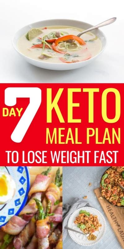 The Ultimate 7 Day Keto Meal Plan To Lose Weight Fast