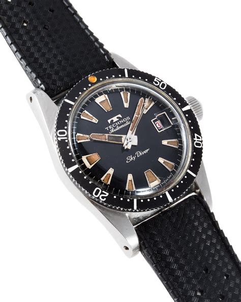 Technos Skydiver Antigo - Technos Skydiver Vintage Diver Watch | S.Song Vintage Watches – S.Song ...