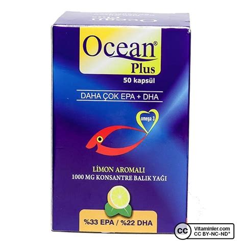 Ocean Plus Mg Kaps L Omega Vitaminler