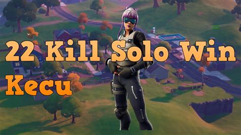 Fortnite 22 Kill Solo Win Chapter 2 High Kill Game Youtube