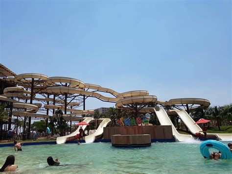 Hot Beach Um ano de diversão do novo parque aquático de Olímpia HapFun