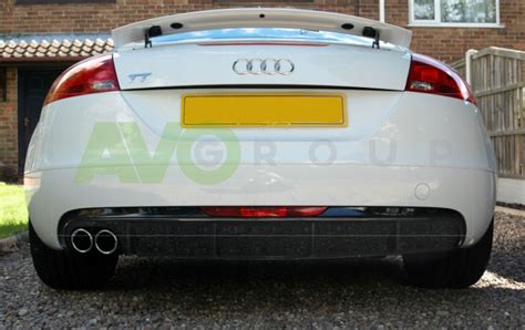 rear bumper diffuser  audi tt    se avogroup