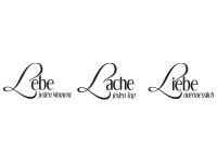 Lebe Lache Liebe Als Wandtattoo Spruch Mit Wandtattoos