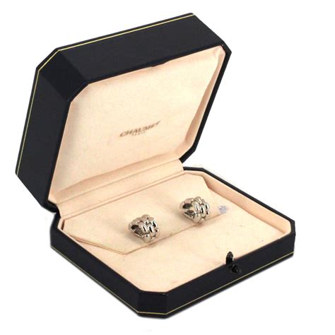 Boucles D Oreilles Chaumet D Occasion Collector Square