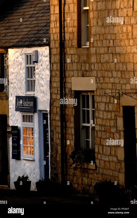 Sunset Corbridge Northumberland Stock Photo Alamy