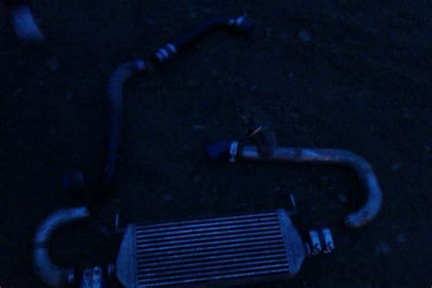 установил фронтальный интеркулер)) — Mazda 3 MPS (1G), 2,3 л, 2007 года ...