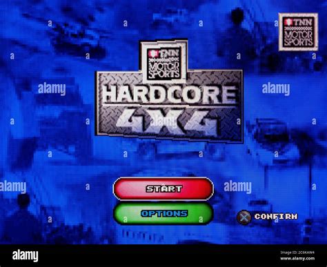 Tn Motorsports Hardcore X Sony Playstation Ps Psx Editorial Use Only Stock Photo Alamy