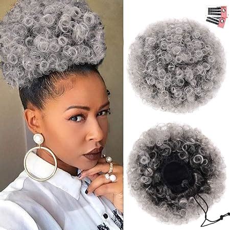 Amazon Afro Puff Drawstring Ponytail Extension For Black Women