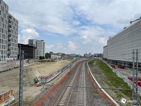 Milano Porta Romana Cantiere Villaggio Olimpico Maggio