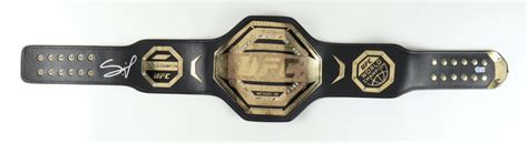 Francis Ngannou Signed Ufc World Championship Belt Beckett Pristine