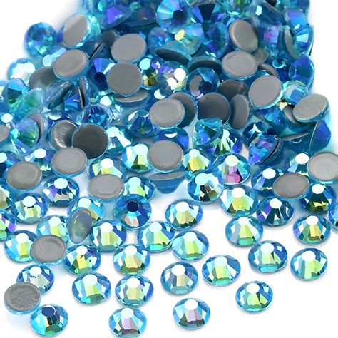Amazon Jollin Hot Fix Crystal Flatback Rhinestones Glass Diamantes Gems Mm Ss Pcs