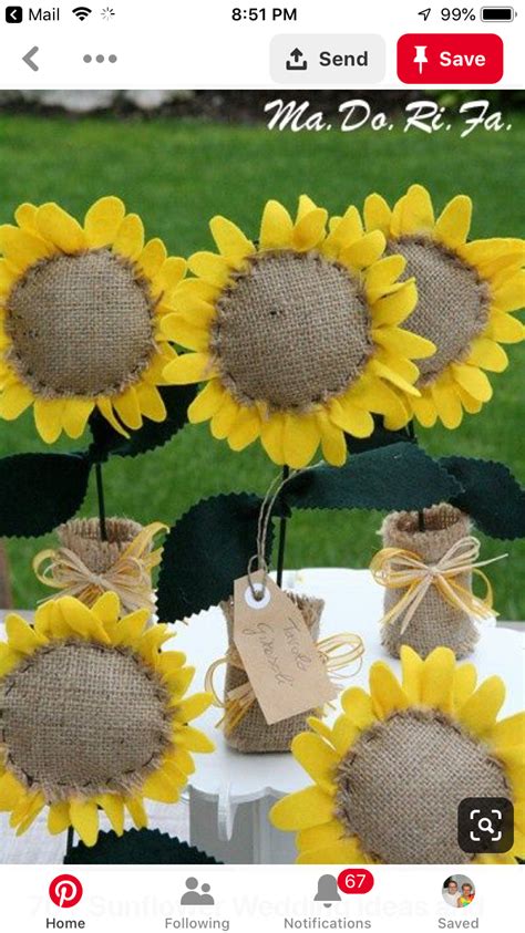 Sunflower Crafts for Festa Junina