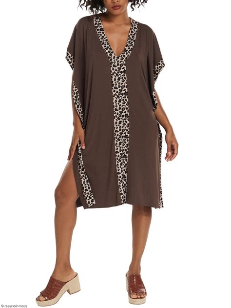 Caftan de plage mi long Veracruz Lisca Réservoir Mode Lingerie Femme et Homme