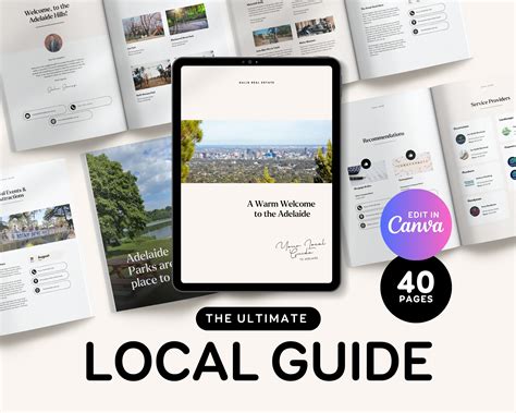 Local Community Guide Template Relocation Guide for Real Estate Realtor