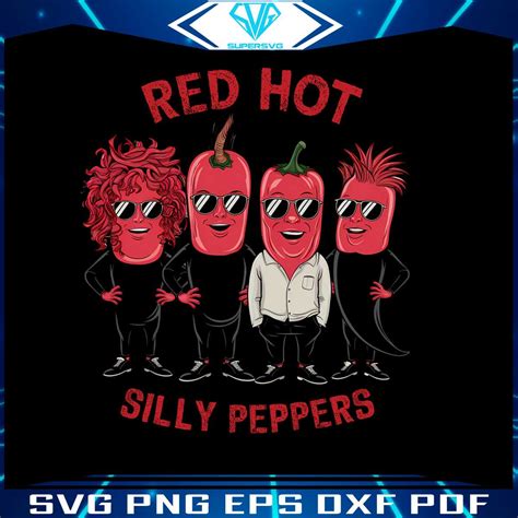 Red Hot Silly Peppers Rock Band Png