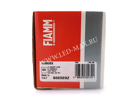 Автомобильный сигнал FIAMM AM80SX - купить в Самаре, цена, фото, описание