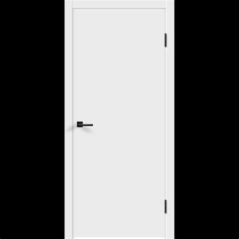 Дверь межкомнатная глухая Бланка 90x200 см эмаль белый без замка и ...
