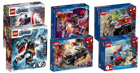 LEGO Marvel 2021 Spiderman Iron Man Thor - The Brothers Brick | The ...