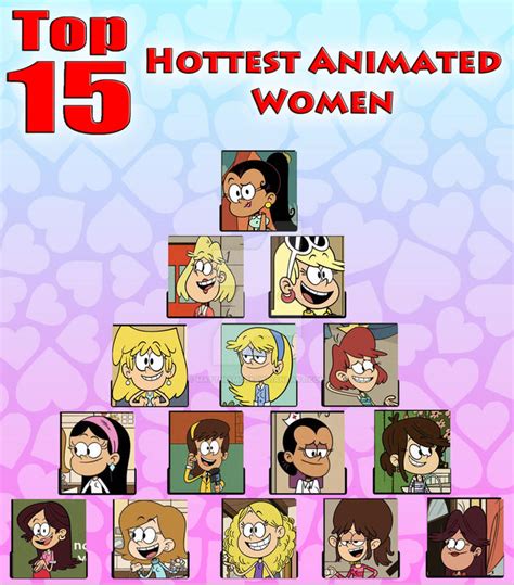 Top 15 Most Attractive Loud House Women By Matthiamore On Deviantart
