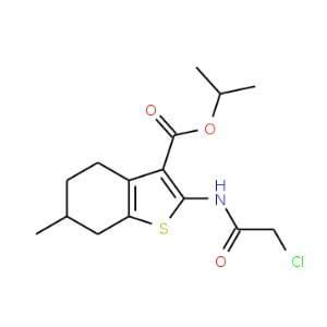 2 2 Chloro Acetylamino 6 Methyl 4 5 6 7 Tetrahydro Benzo B Thiophene