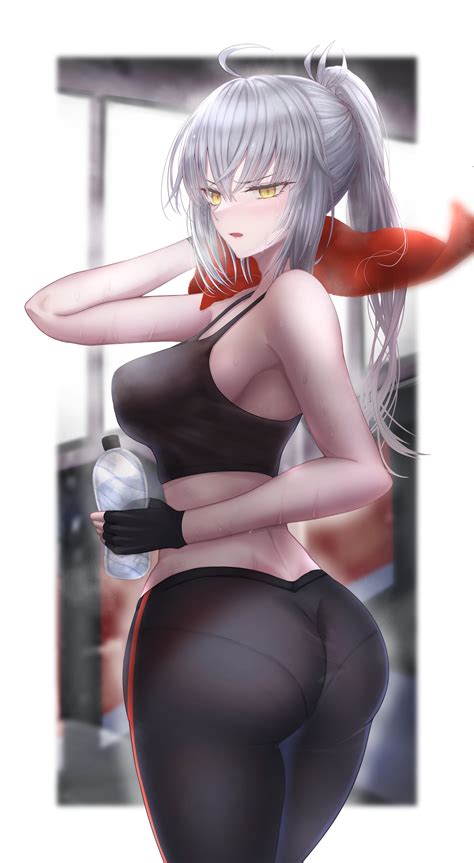 Jeanne Alter Anime Ero Pantsu Adult pantsu тянки в трусиках