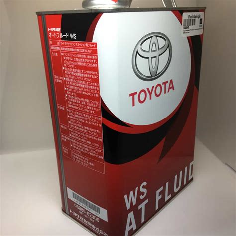 Toyota Genuine Japan Atf Ws Automatic Transmission Fluid World Standard