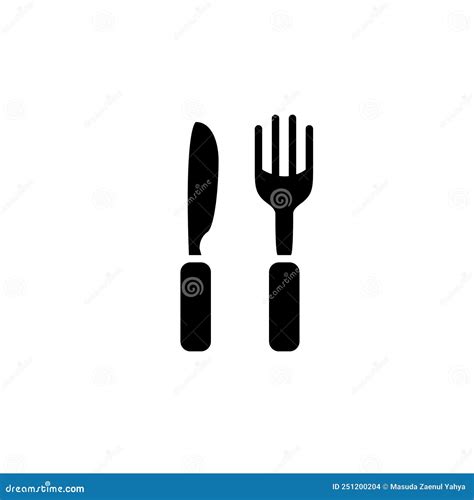 Illustration Vector Graphic Of Fork Icon Design Stock Vector