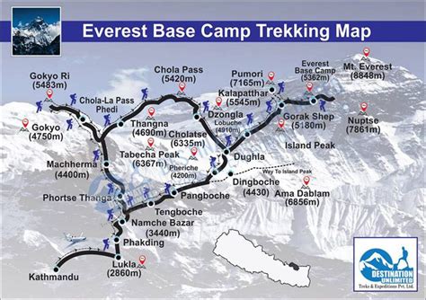 Onde Fica O Monte Everest Mapa