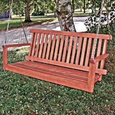 Подвесная скамья Wardow | Hängebank, Gartenbänke, Kleine holzbank