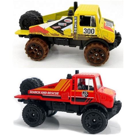 Xe mô hình Hot Wheels Mercedes Benz Unimog Shopee Việt Nam