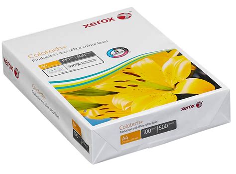 xerox Laserpapier Colotech+ DIN A4 100 g/qm 500 Blatt | Printus