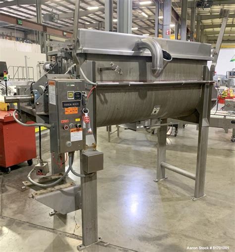 Used Aaron Process Double Spiral Ribbon Blender