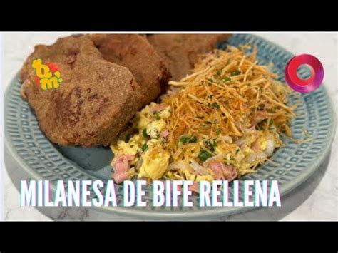 Milanesa De Bife Rellena Con Revuelto Gramajo Qu Ma Ana Youtube