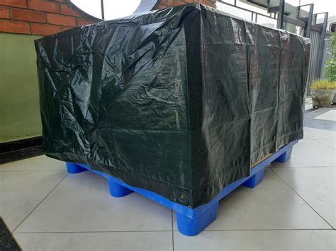 100 Waterproof 90gsm Pallet Covers Uk Size Lion Trading