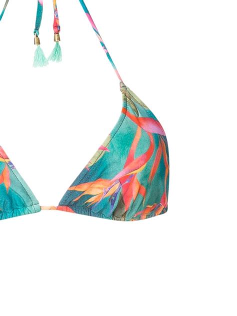 Lygia Nanny Floral Print Adjustable Bikini Bottoms Farfetch