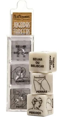 Jogo De Dado Erótico Das Tarefas Posições Hot Flowers MercadoLivre