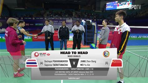 BWF XD FinalsPUAVA TAERA Vs JIANG WEI H L YONEX SUNRISE