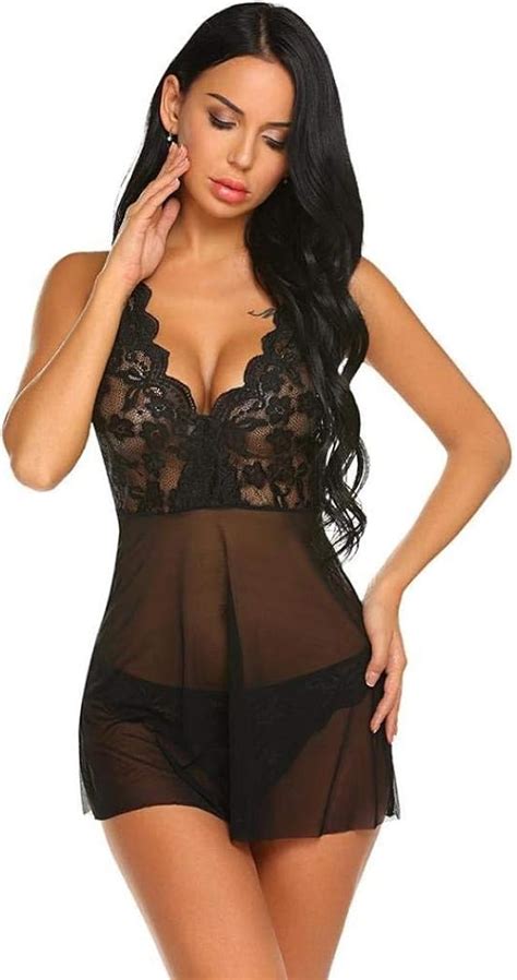 Ensemble Lingerie Sous Vetement Sexy Femme Femmes Sexy Lingerie Chemise De Nuit Plus La Taille